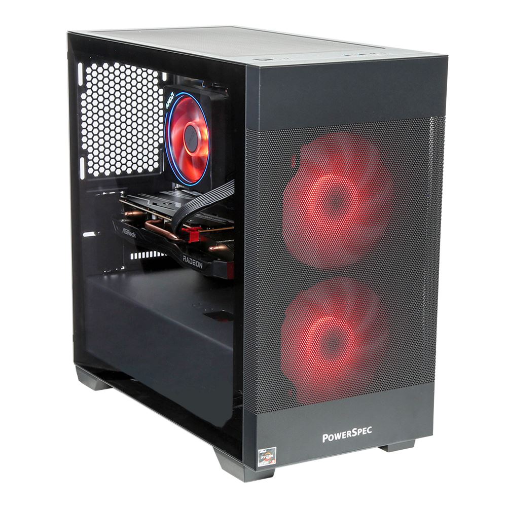 PowerSpec G516 Gaming PC; AMD Ryzen 5 5600X3D 3.3GHz Processor; AMD