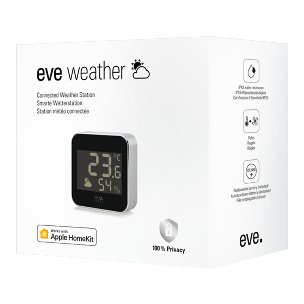 Eve Systems Weather Connected Weather Station with Apple HomeKit