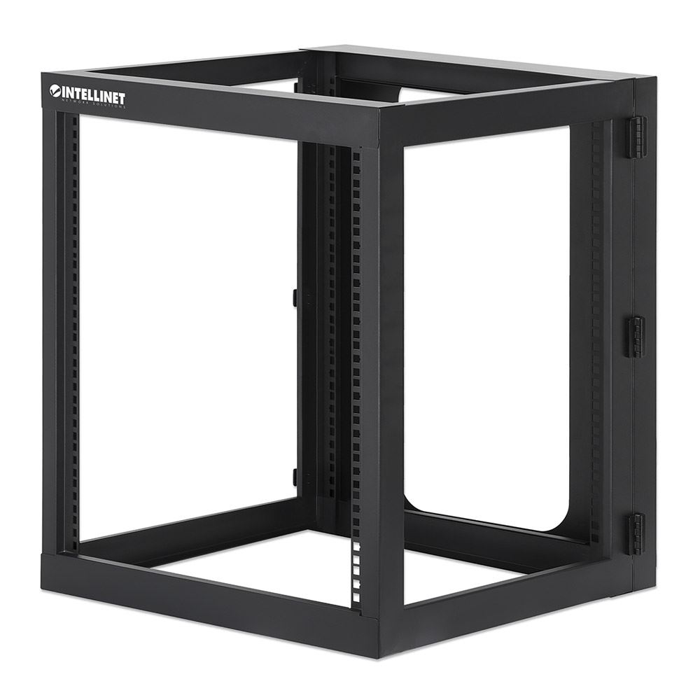 Intellinet 19 inch Wall Mount 4-Post Open Frame Network Rack - 12U ...