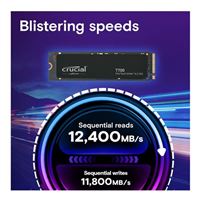 Crucial T700 4TB TLC NAND Flash PCIe Gen 5 x4 NVMe M.2 Crucial T700 4TB TLC NAND Flash PCIe Gen 5 x4 NVMe M.2
