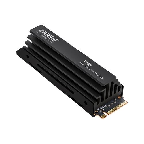 Crucial T700 1TB TLC NAND Flash PCIe Gen 5 x4 NVMe M.2 Internal