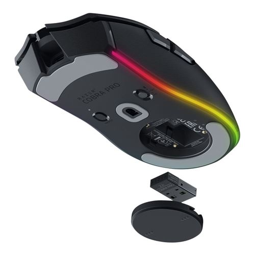 Razer Cobra Pro Lightweight Wireless Gaming Mouse - Black - Micro 