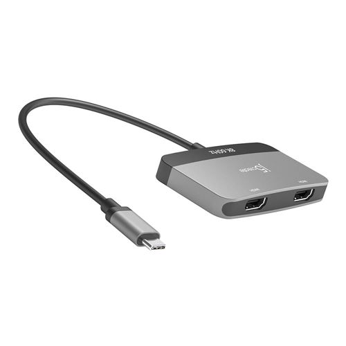 Cable Matters USB-C to HDMI Adapter, 8K or Dual 4K @60Hz, Gray