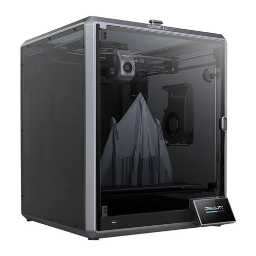 Creality K1 Max FDM 3D Printer; 4.3 Color LCD Screen; Automatic Leveling;  Flexible Build Plate Bed; 300 x 300 x 300mm Print - Micro Center
