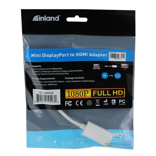 DisplayPort to HDMI 1080P Full HD Adapter