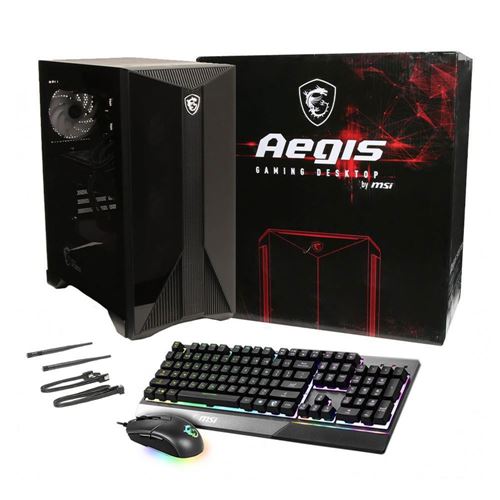 MSI Aegis R Gaming Desktop - 13th Gen Intel Core i7-13700F - GeForce RTX  4060Ti - Windows 11