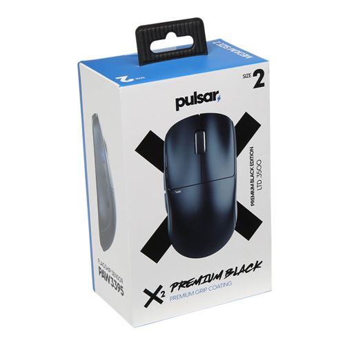 pulsar X2 BlackWireless Mouse - Medium - Micro Center