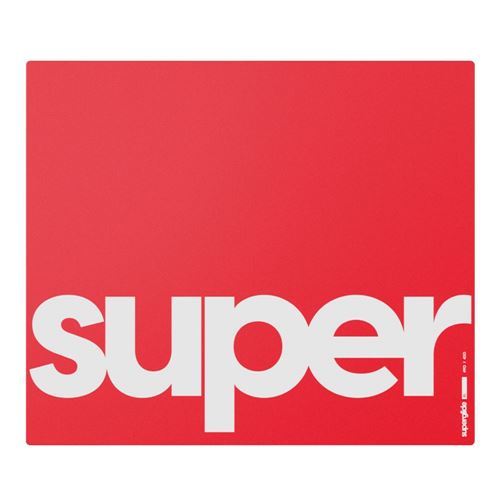 pulsar Superglide Glass Mouse Pad XL - Red - Micro Center