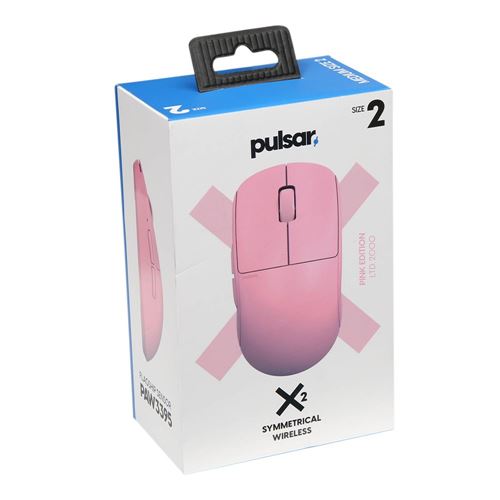 pulsar X2 Pink Edition Wireless Mouse - Medium - Micro Center