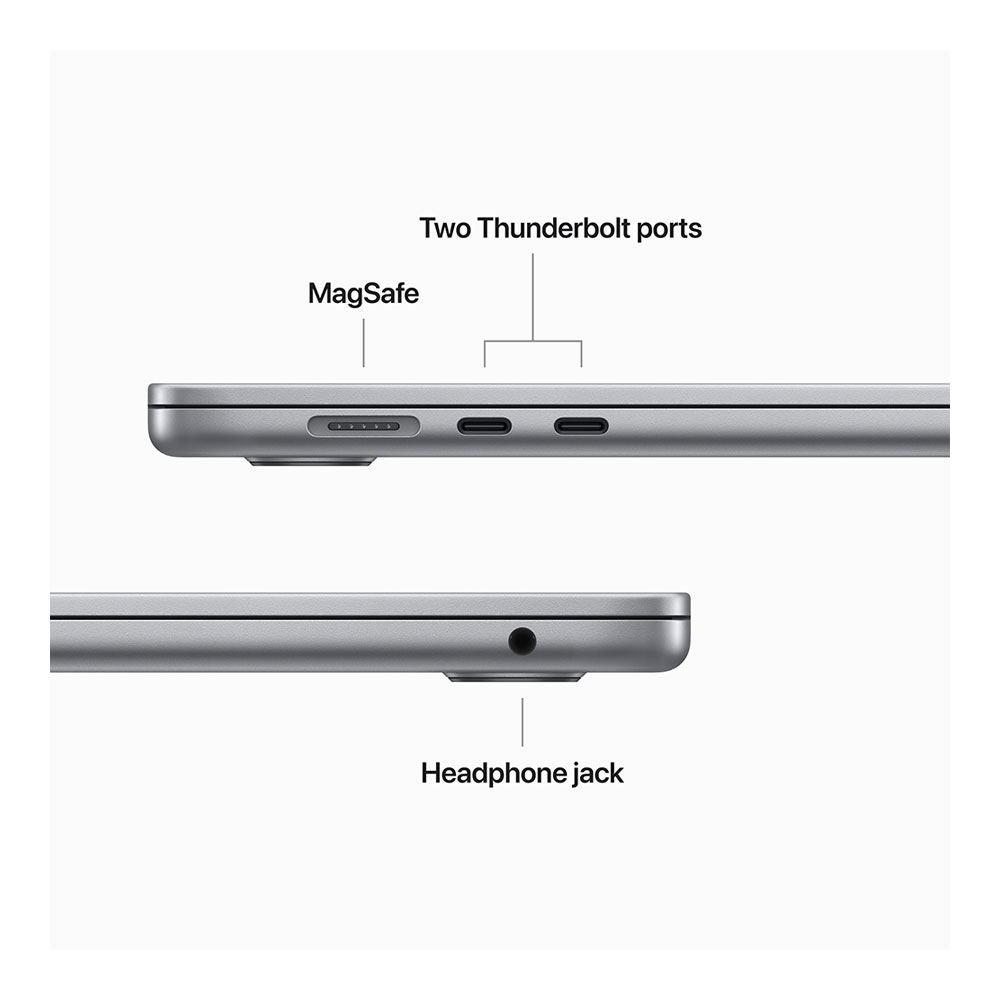 Apple MacBook Air MQKP3LL/A (Mid 2023) 15.3" Laptop Computer - Space ...