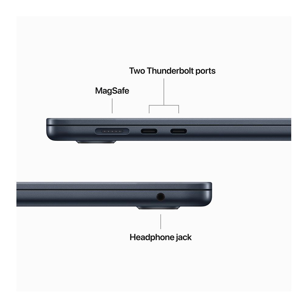 Apple MacBook Air MQKX3LL/A (Mid 2023) 15.3" Laptop Computer - Midnight ...