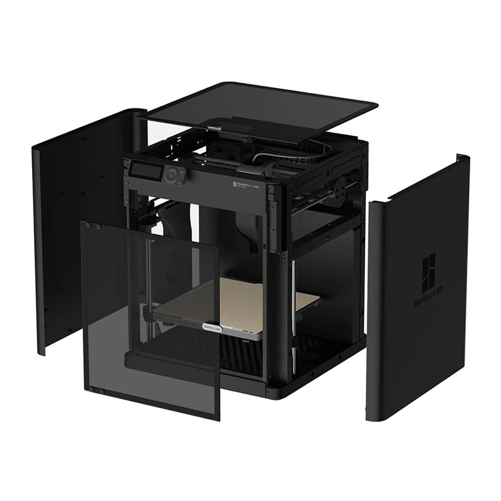 Bambu Lab P1S 3D Printer; 2.8 Monochrome LCD Screen; Automatic Leveling ...