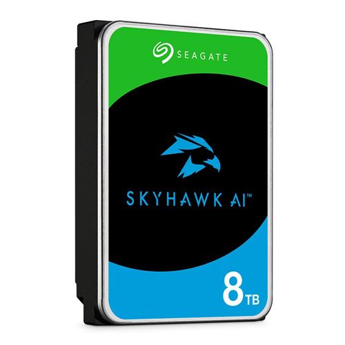 Shoppi : Disque dur interne SEAGATE SkyHawk 8To pour Surveillance