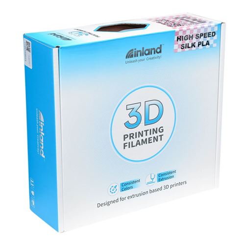 Inland 1.75mm TPU 3D Printer Filament - 1kg Spool (2.2 lbs) - Red Color  Change - Micro Center