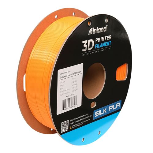 Inland 1.75mm TPU 3D Printer Filament - 1kg Spool (2.2 lbs) - Red Color  Change - Micro Center