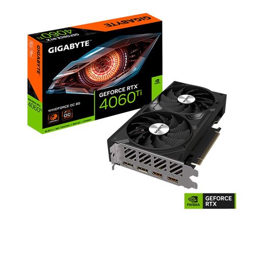 Gigabyte NVIDIA GeForce RTX 4060 Ti Aorus Elite Overclocked Triple Fan 8GB  GDDR6 PCIe 4.0 Graphics Card - Micro Center