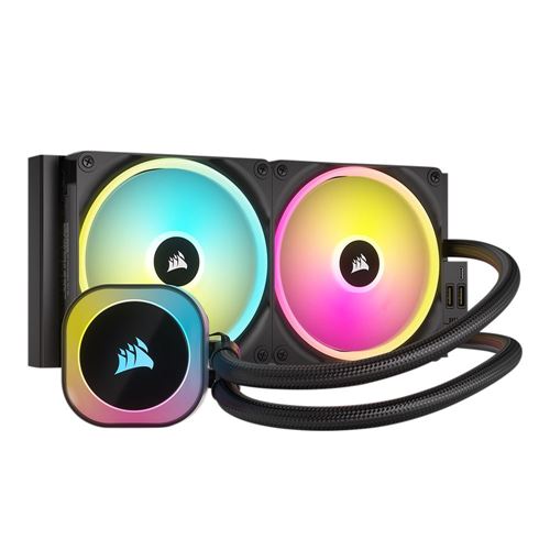 Corsair iCUE LINK H115i RGB 280mm Water Cooling Kit - Black - Micro Center