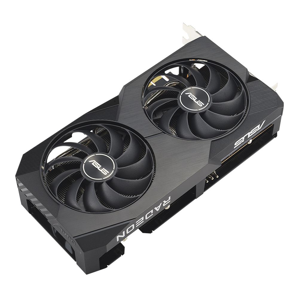 ASUS AMD Radeon RX 6600 Dual V2 Dual Fan 8GB GDDR6 PCIe 4.0 Graphics ...