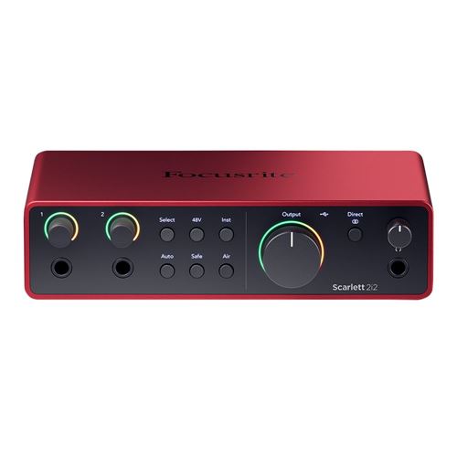 Focusrite SCARLETTSOLO-4G Scarlett Solo 4th Gen Audio Interface – Easy  Music Center