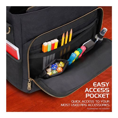ENHANCE DND Binder - RPG Organizer Case with Built-in Character