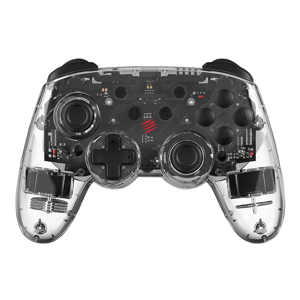 Mad Catz C.A.T. 9 Wireless Game Controller (Clear) Micro Center