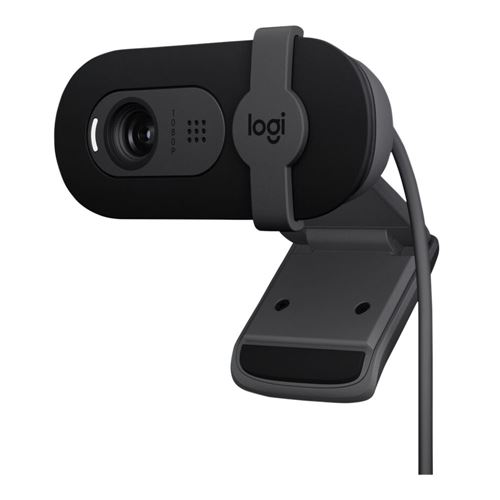 Logitech C270 Webcam Bundle - High Resolution HD 720 Logitech Webcam Camera  with Microphone for Desktop Computer or Laptop - Includes 5 ft USB-A