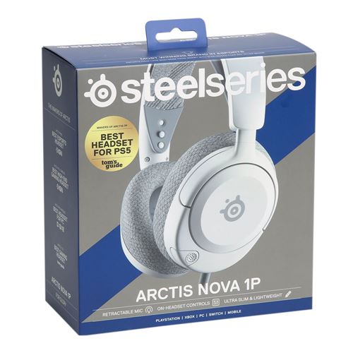SteelSeries Arctis Nova 1P Black Wired for PS4/PS5