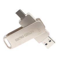 Micro Center 128GB Dual Type-A Type-C 2-in-1 Rotate
