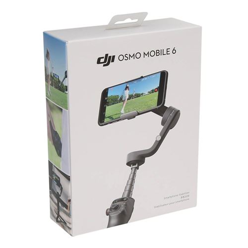 DJI Osmo Mobile 6 Smartphone Gimbal, Black CP.OS.00000213.01