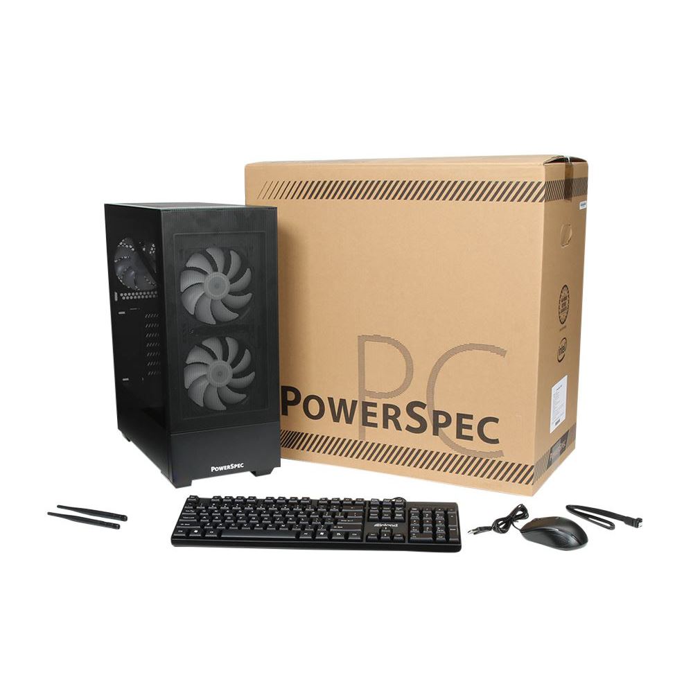 PowerSpec G717 Gaming PC Platinum Collection; AMD Ryzen 7 7800X3D 4 ...