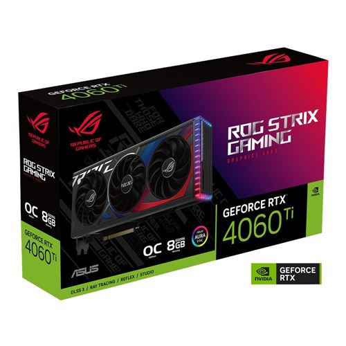 ASUS TX RTX 4060 Ti GAMING MEGALODON OC Specs