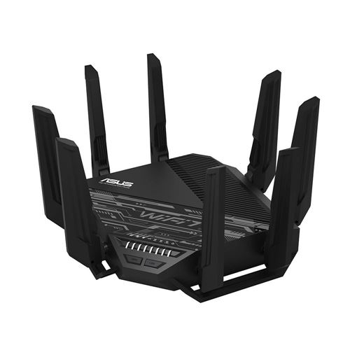 ASUS ROG Rapture Tri-band WiFi 6E Gaming Router with 6GHz, 2.5G Port, VPN  Security, AiMesh Compatible
