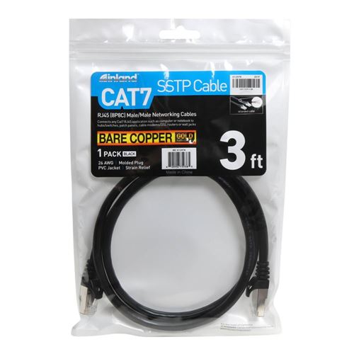 Cable Ethernet CAT7 26AWG Exterior 20m Max Connection > Informatica > Cables  y Conectores > Cables de red