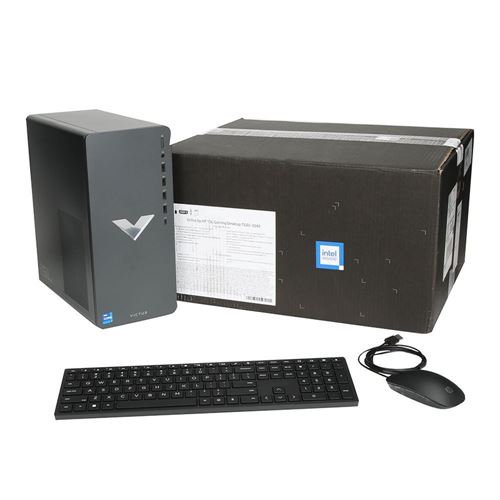 HP Victus 15L TG02-1051 Gaming PC Platinum Collection; Intel Core i7 13th  Gen 13700F 2.1GHz Processor; NVIDIA GeForce RTX - Micro Center