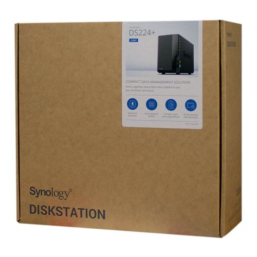 Synology 2-Bay Diskstation DS224 Plus Diskless NAS - Micro Center