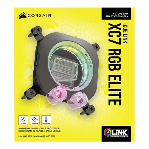 Corsair iCUE LINK XC7 RGB ELITE CPU Water Block with Thermal