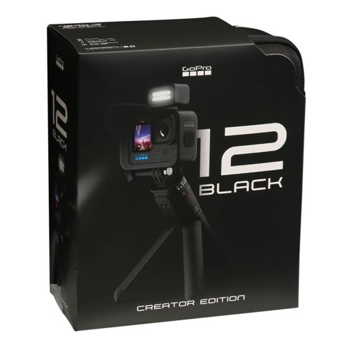 GoPro HERO12 Black Creator Edition Action Camara, Silver