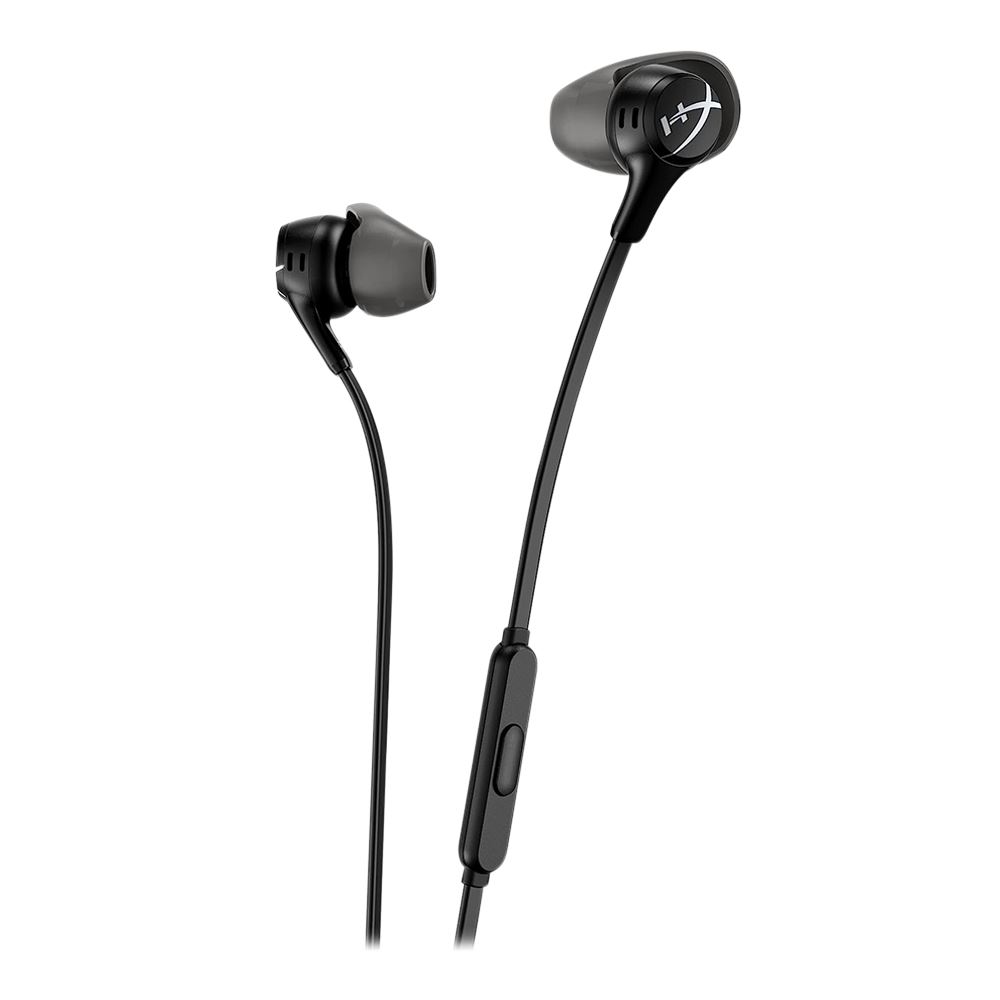 HyperX Cloud Earbuds II Gaming Earbuds with Mic Black Micro Center