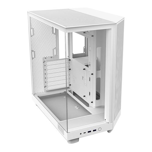 Global Gaming Warfare Project #GGWP - NZXT H6 Flow (Black/White) Product  Link:  MRP: 14000Tk