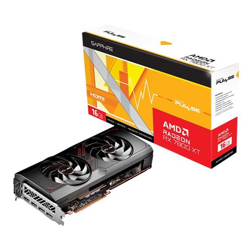 Sapphire Technology AMD Radeon RX 7800 XT Pulse Dual Fan 16GB