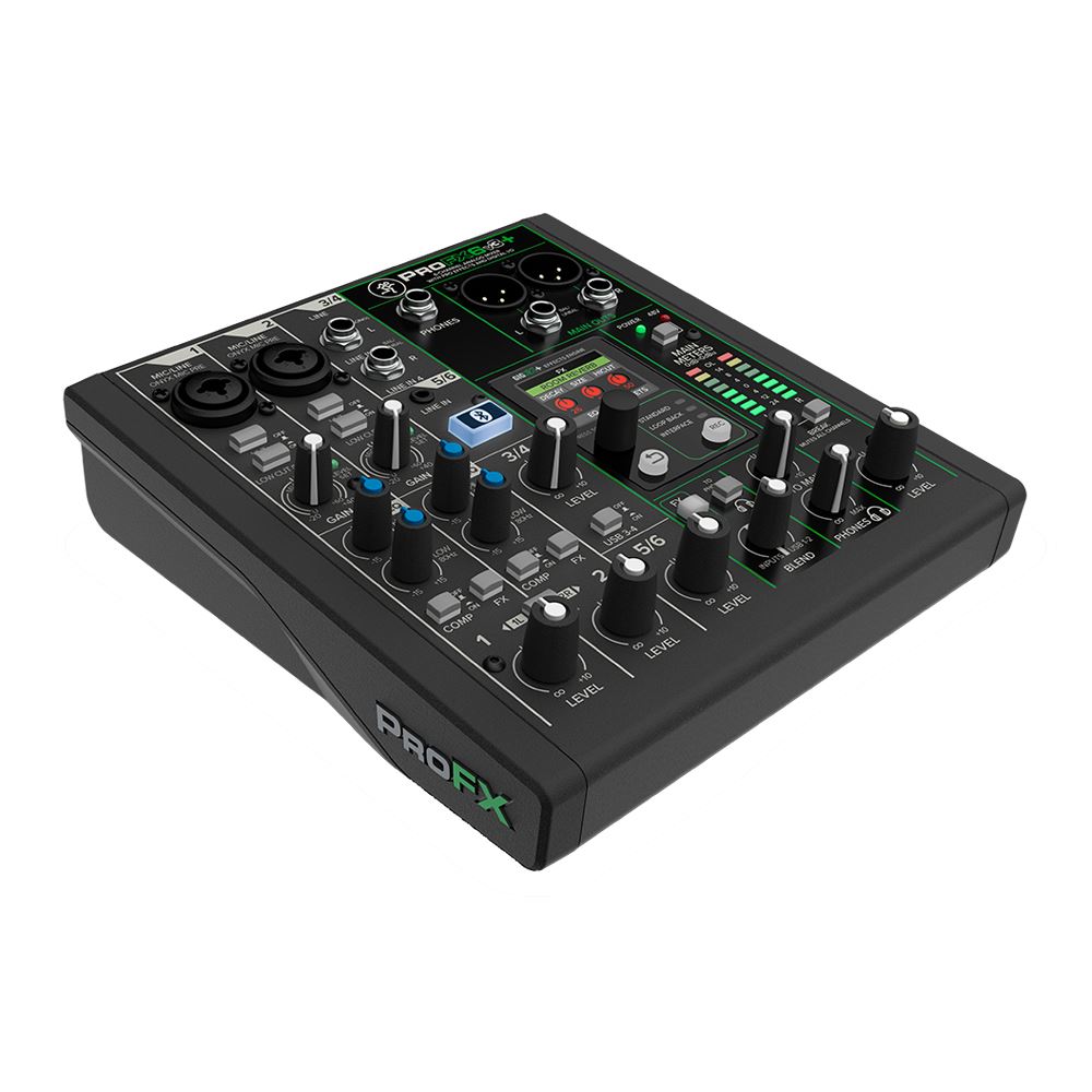 Mackie ProFX6v3 Plus 6 Channel Audio Mixer - Micro Center