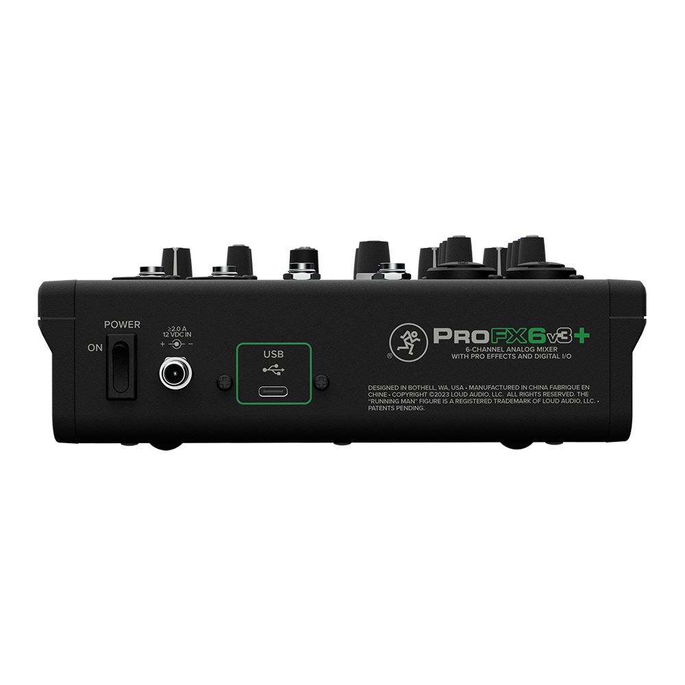 Mackie ProFX6v3 Plus 6 Channel Audio Mixer - Micro Center