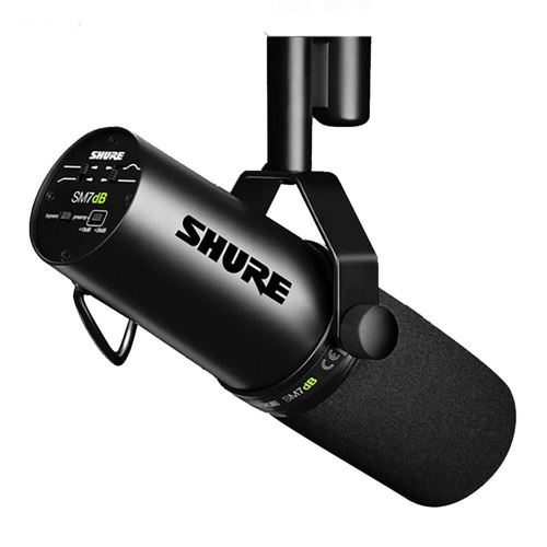 Shure SM7dB 2-Person Dynamic Vocal Microphone and Broadcast Arm