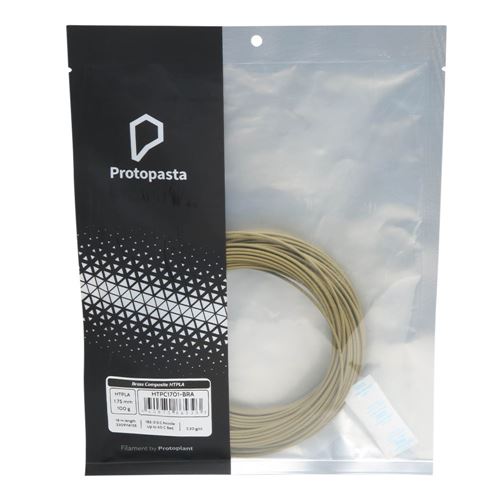 Bronze HTPLA  Bronze Metal-Filled PLA filament – Protoplant, makers of  Protopasta