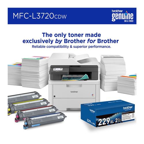 Brother Wireless MFC-L3720CDW Digital Color All-in-One Printer with Copy,  Scan and Fax, Duplex and Mobile Printing - Micro Center
