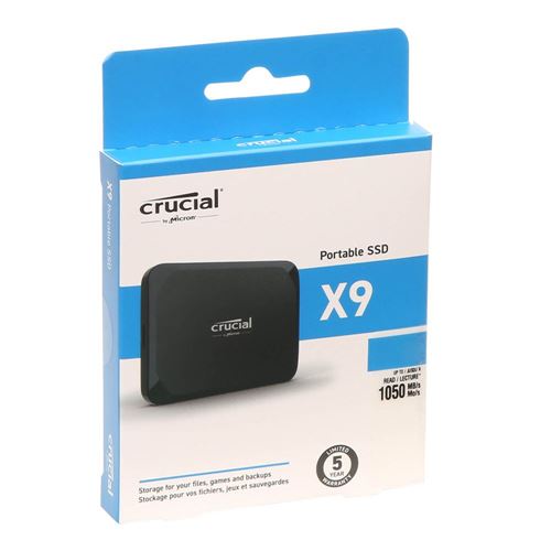 Crucial X9 2TB Portable SSD USB 3.2 Gen 2 Solid State Drive - Black - Micro  Center