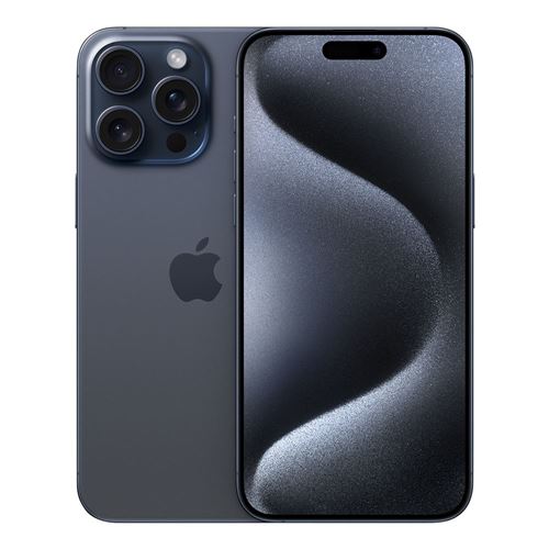 Apple iPhone 15 Pro Max MU663LL/A Unlocked 5G - Black Titanium iPhone;  GSM/CDMA; 8 GB RAM/256 GB Storage; 6.7'' LTPO Super - Micro Center