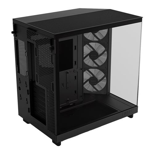 NZXT H6 Flow Tempered Glass ATX Mid-Tower Computer Case - Black - Micro  Center