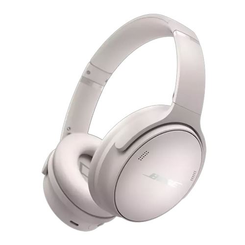 Bose QuietComfort Wireless Noise Cancelling Over-Ear Headphones White Smoke
