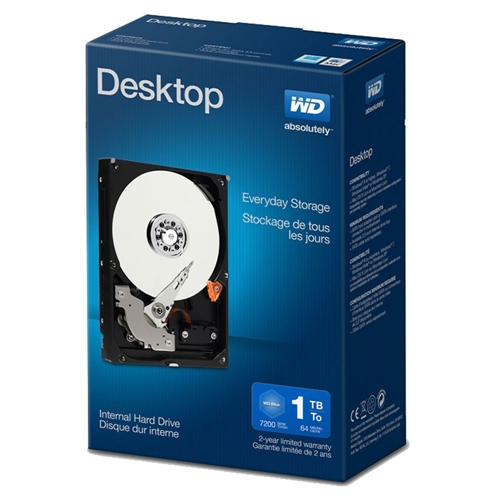 Buy Western Digital Hard Disk 7200RPM 1TB (Blue)